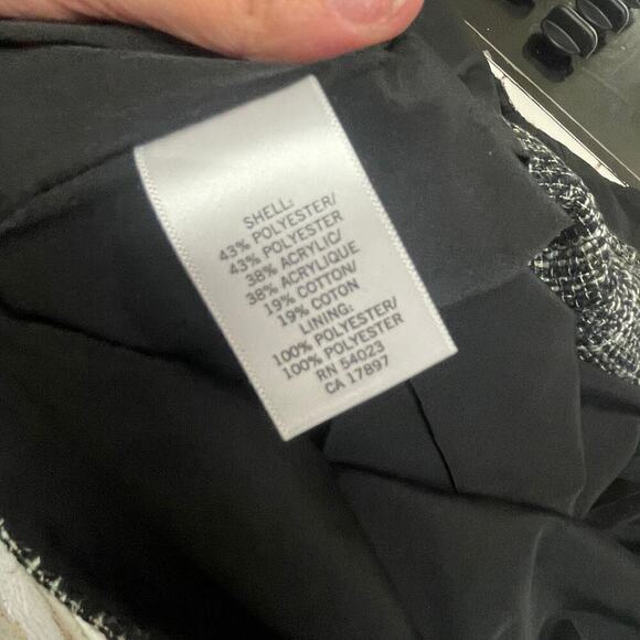 Banana Republic Sz 8 Tweed Beaded Sheath Dress Holidays Party Office Career Wear - Picture 5 of 6